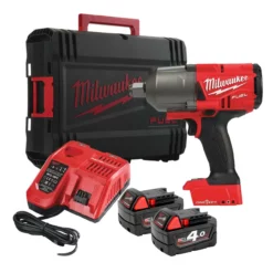 Milwaukee M18 ONEFHIWF34-402X 18V Fuel 3/4" Brushless One-Key Impact Wrench With 2x 4.0Ah Batteries