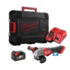 Milwaukee M18 ONEFSAG115XPDB-401X 18V Cordless One-Key 115mm Angle Grinder With 1x 4.0Ah Battery