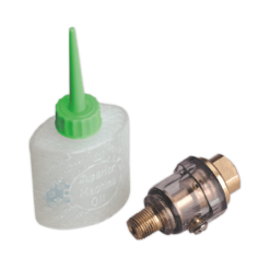 Sealey SA111 Mini In-Line Air Tool Oiler 1/4"BSP With Filler