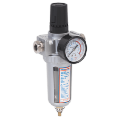 Sealey SA2001/FR Air Filter/Regulator With Gauge