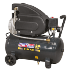 Sealey SAC2420E110V Compressor 24L Direct Drive 2hp 110V
